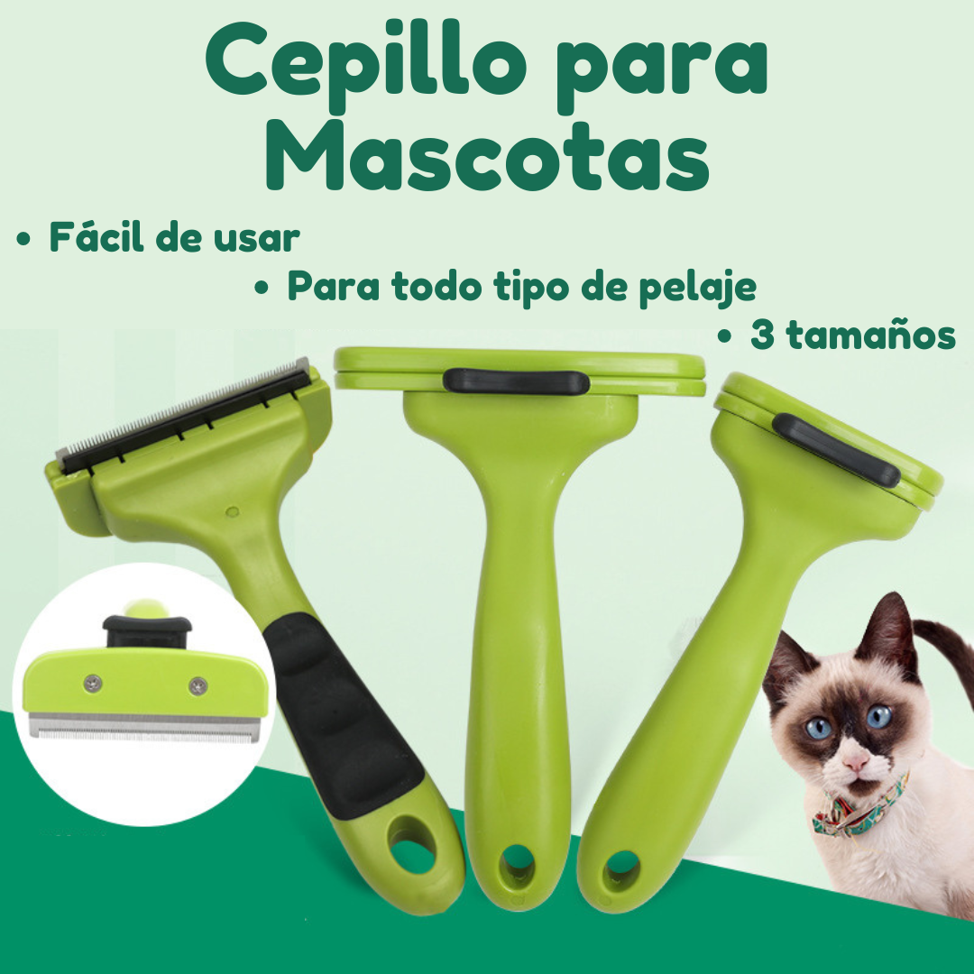 Cepillo Para Perros y Gatos, Todo Tipo De Pelaje