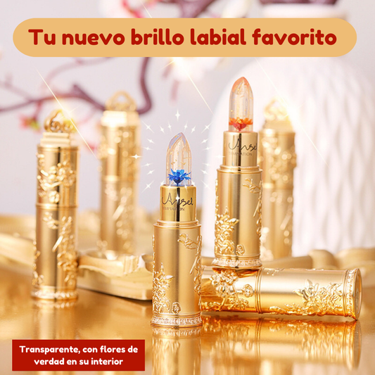 Brillo labial humectante que cambia de color