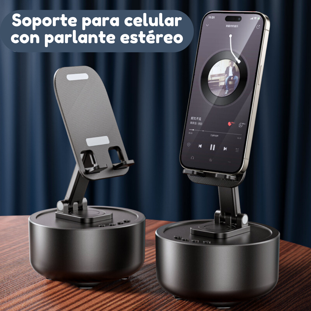 Soporte para Celular con Parlante Estéreo